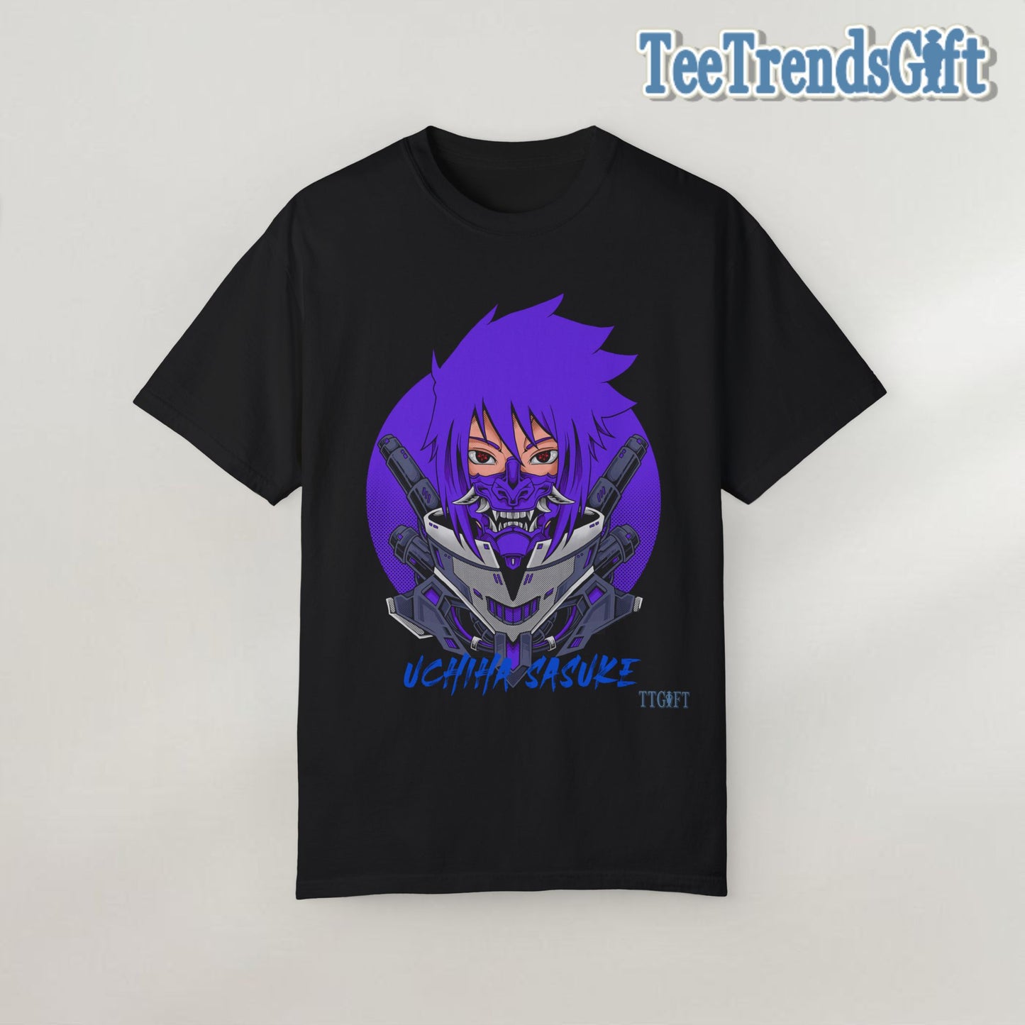 "Naruto" Uchiha Sasuke X Modern Ninja T-shirt