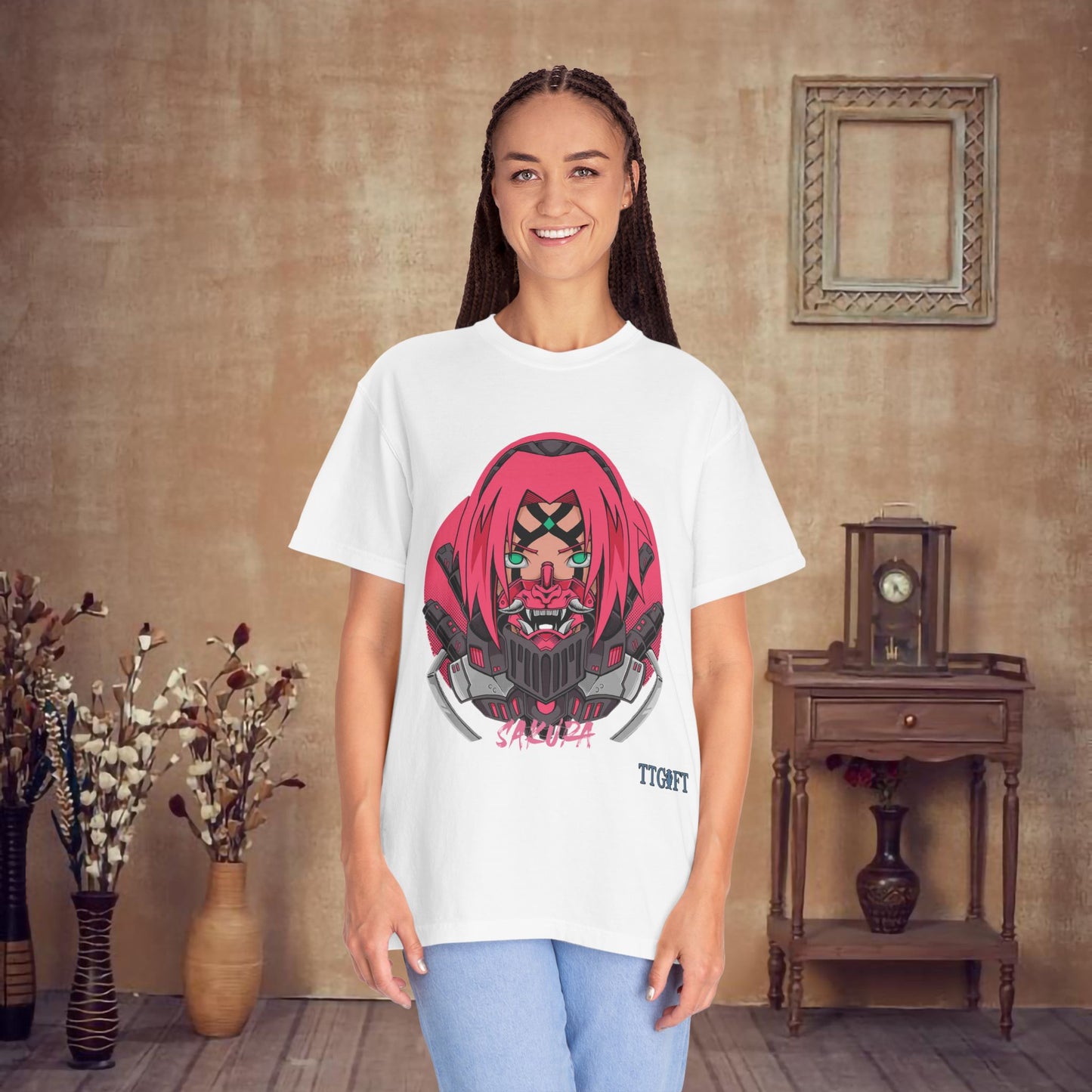 "Naruto" Haruno Sakura X Modern Ninja T-shirt