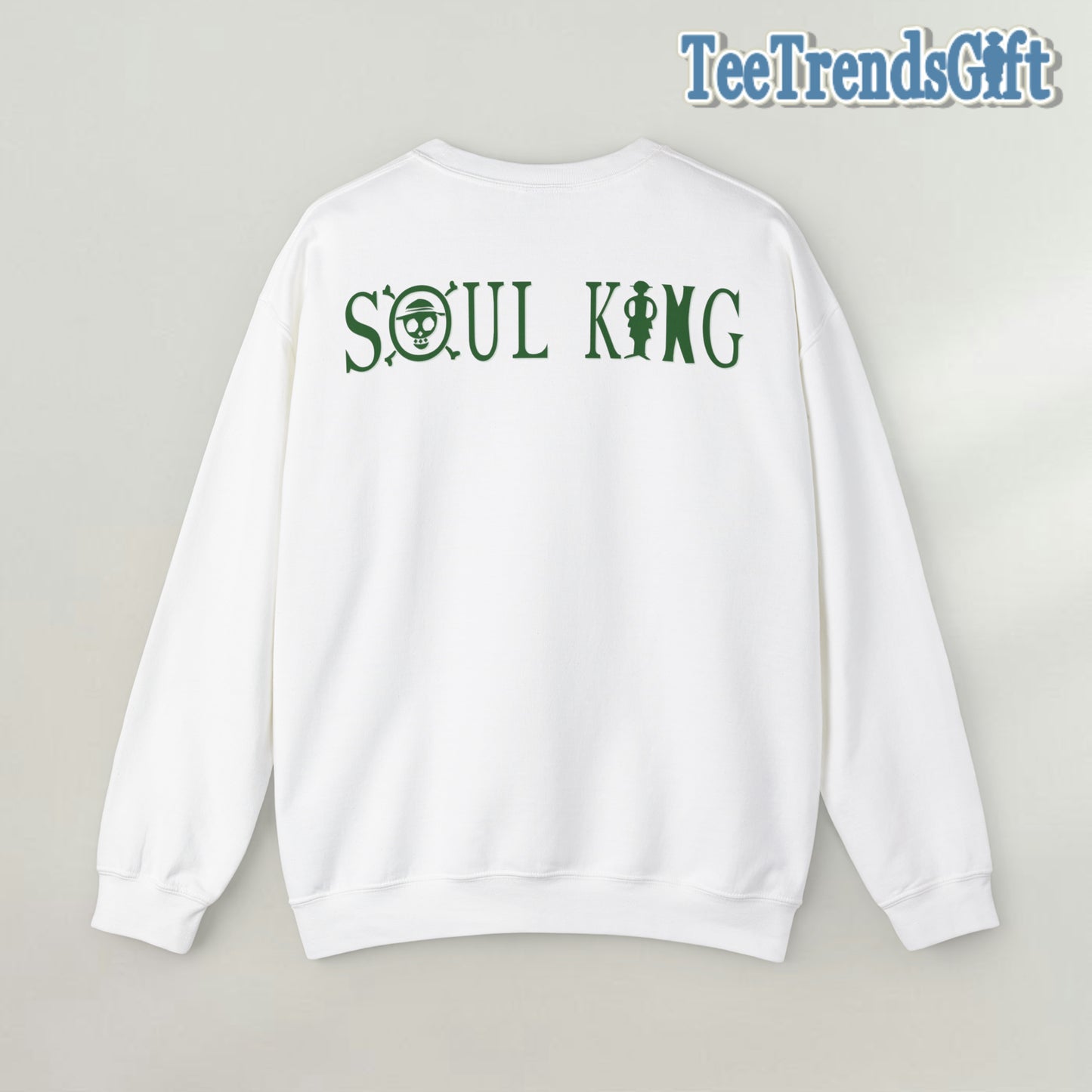 "Exclusive One Piece" Soul King Brook Heavy Crewneck Sweatshirt