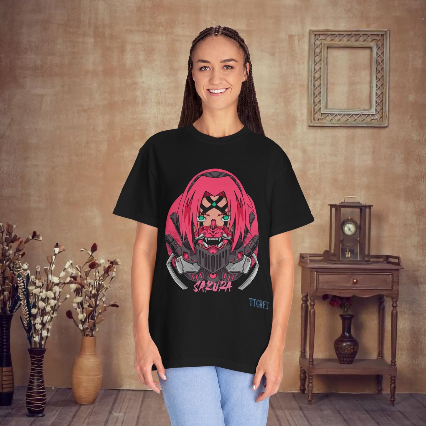 "Naruto" Haruno Sakura X Modern Ninja T-shirt